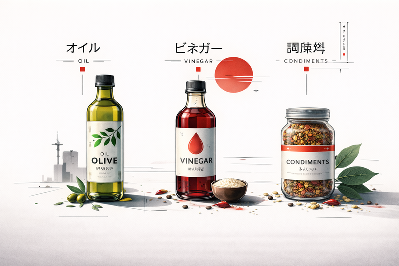 aceites y condimentos