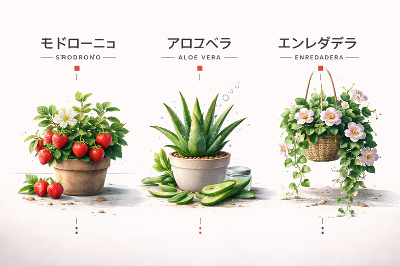 plantas brotes semillas