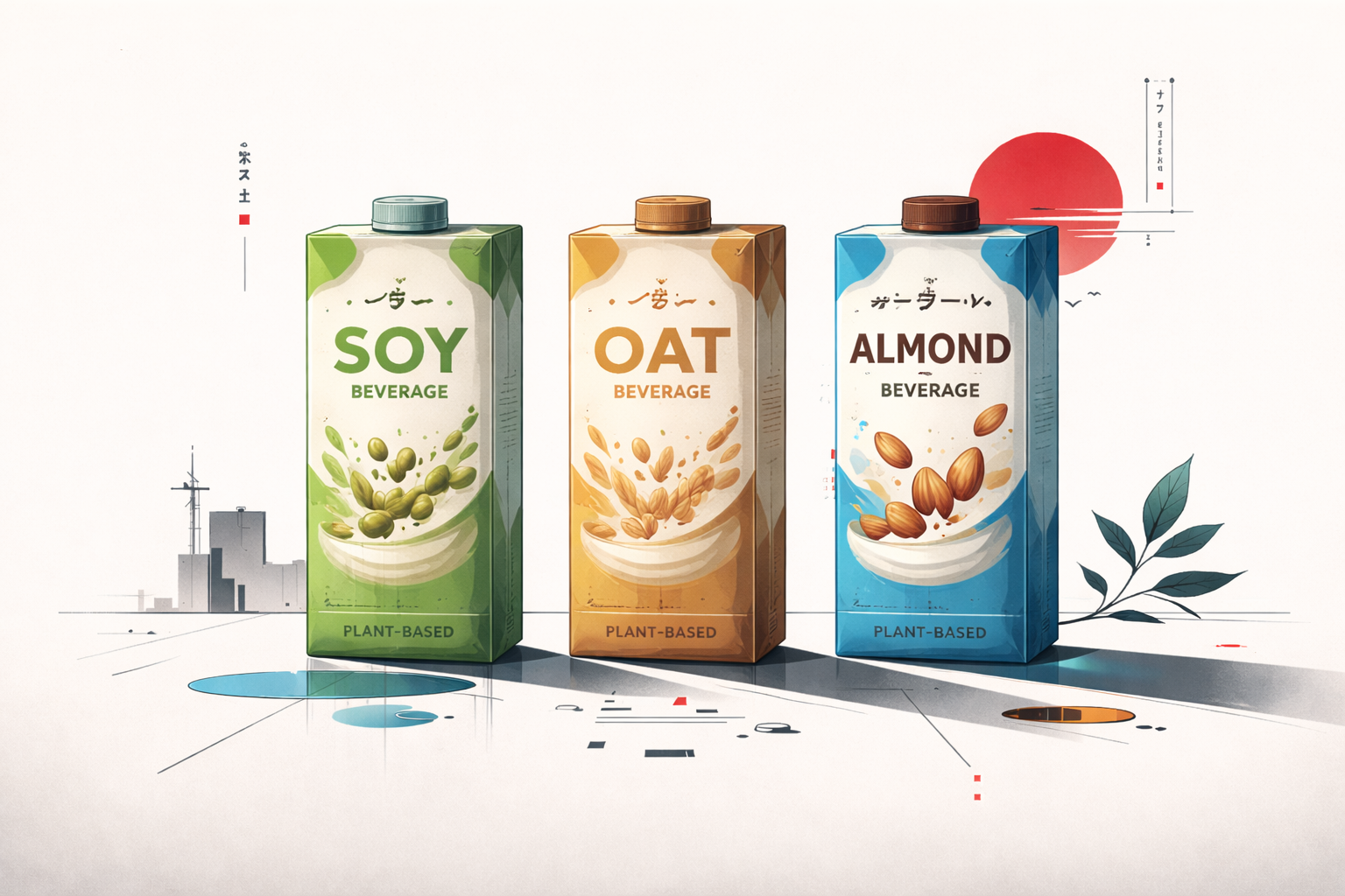 Bebidas vegetales