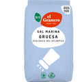 El Granero Sal Marina Gruesa Ecológica 1kg | Sin Refinar | BIO