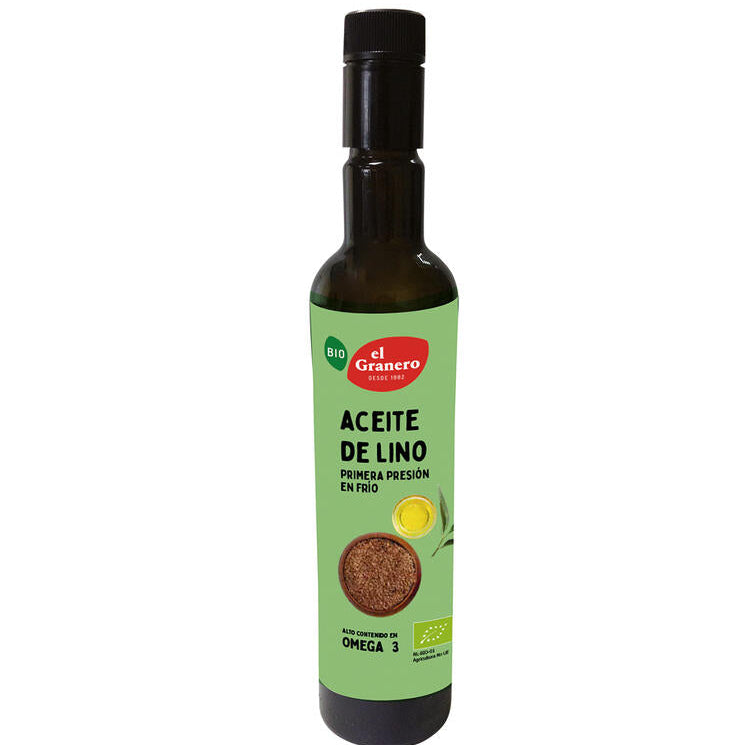 EL GRANERO Aceite de lino BIO 500 ml