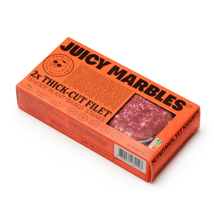 JUICY MARBLES Thick-Cut Filet 226g | 2 Filetes Veganos