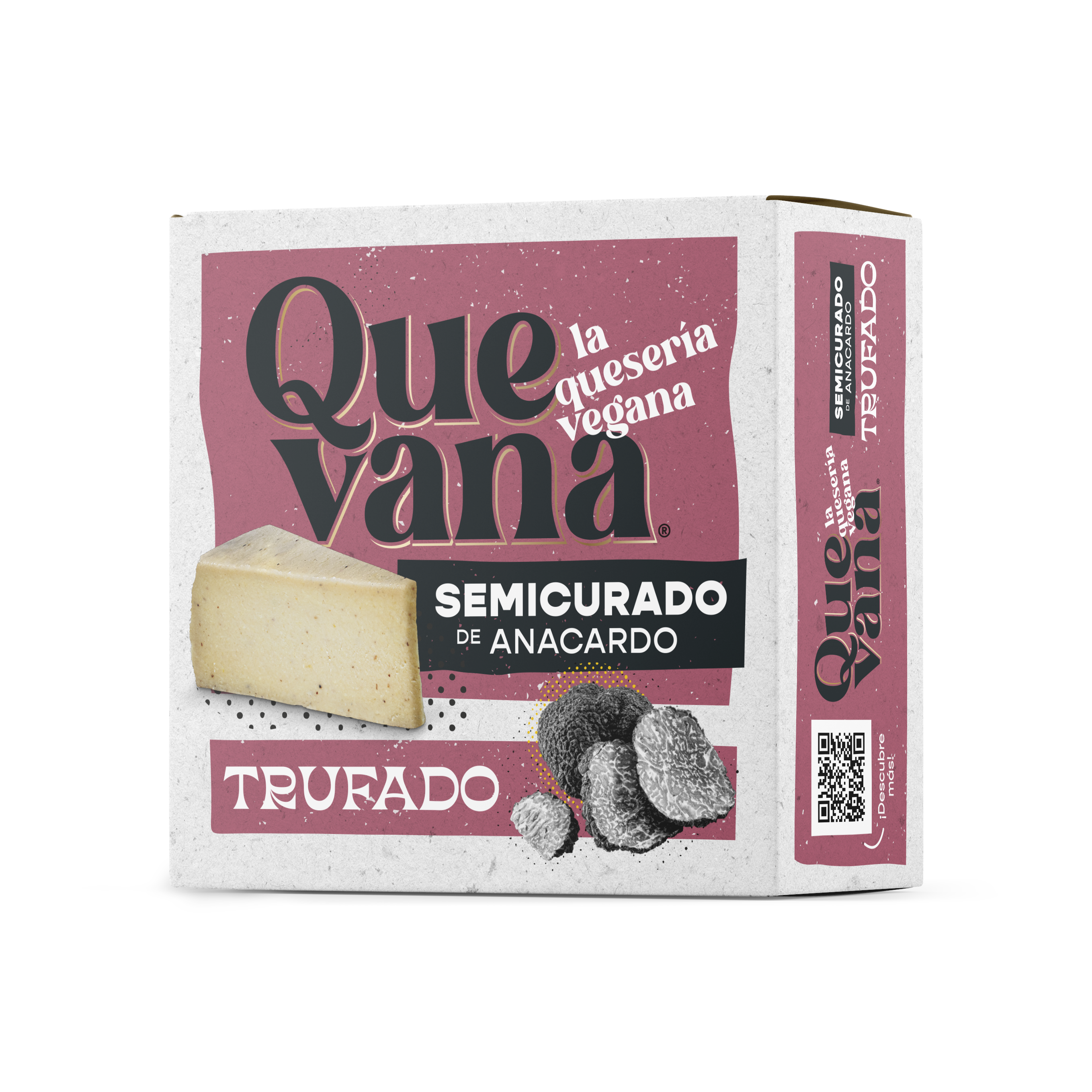 Quevana. Semicurado de Anacardos Trufado