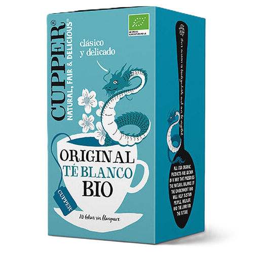 CUPPER Te Blanco BIO 20 bolsitas
