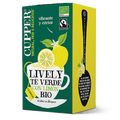 CUPPER Té verde con limón BIO 20 bolsitas