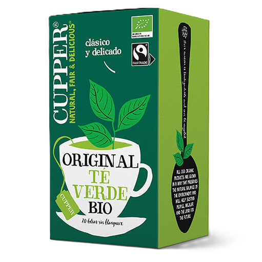 CUPPER Te Verde BIO 20 bolsitas