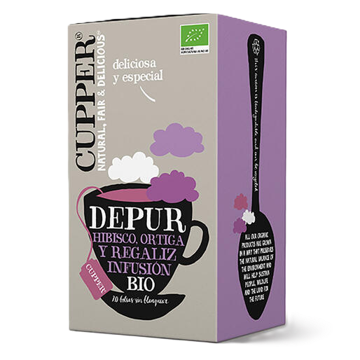 CUPPER infusión depur BIO 20 bolsitas