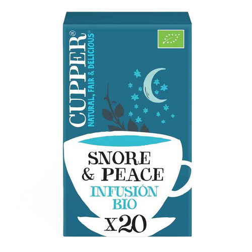 CUPPER Infusion Snore & Peace BIO 20 bolsitas