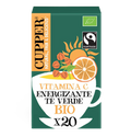 CUPPER Te Verde Energizante BIO 20 bolsitas