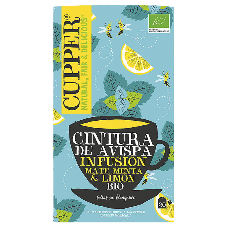 CUPPER Infusión cintura de avispa BIO 20 bolsitas