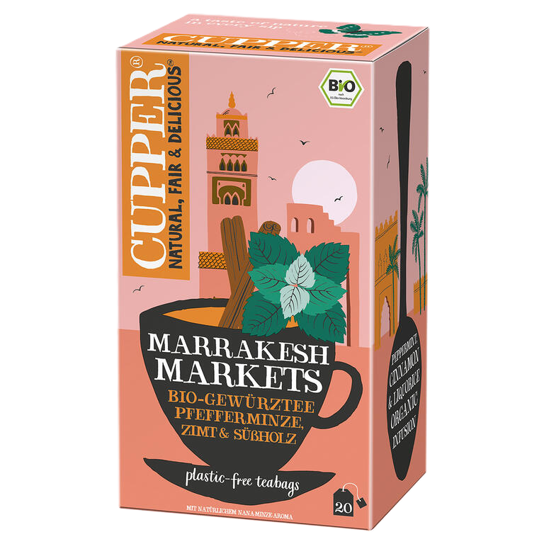 CUPPER Infusión Marrakech BIO 20 bolsitas