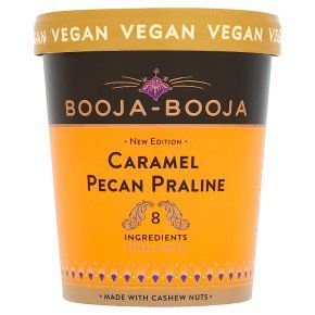 BOOJA BOOJA - Helado Caramelo Pecan Praliné 465 ml- Sin Gluten