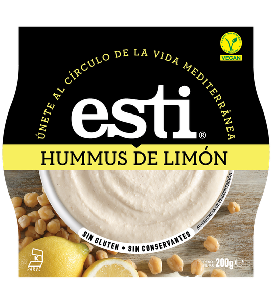 ESTI Hummus Limón 200g Sin Gluten