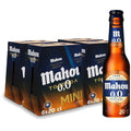 MAHOU 0,0 Cerveza Tostada sin alcohol 20cl Pack 6 unidades