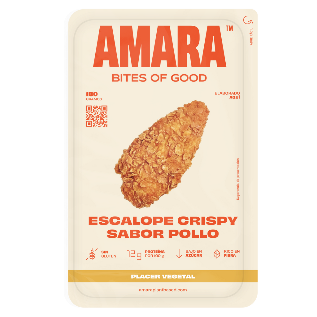 AMARA Escalope crispy no pollo 2x90g