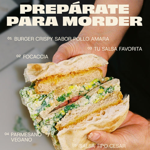 AMARA Crispy Burger Sabor Pollo 2x110g