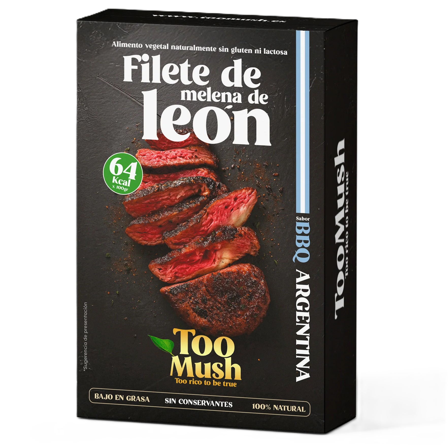 TOO MUSH - Filete de melena de león - BBQ Argentina - 180g