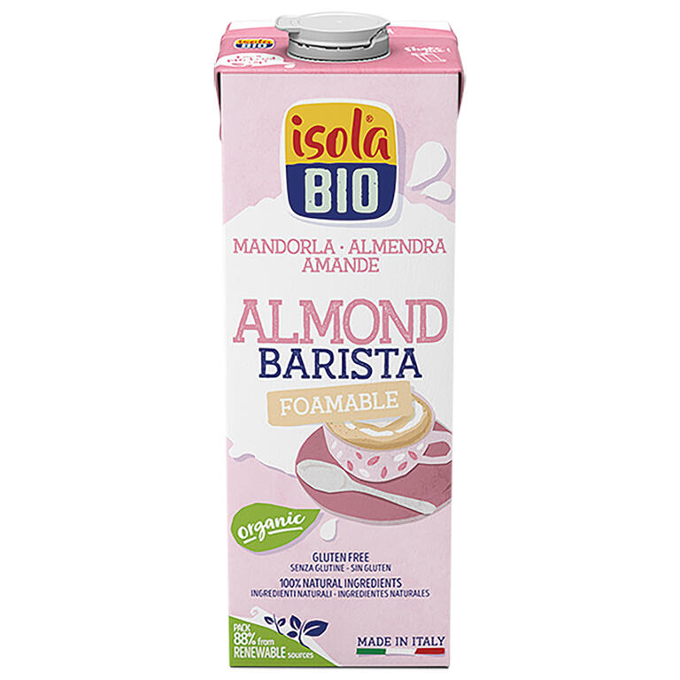 ISOLA. Bebida Vegetal de Almendras Barista BIO, 1L