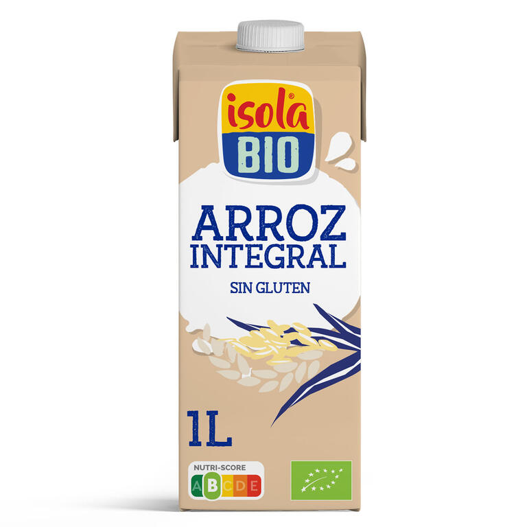 ISOLA. Bebida Vegetal de Arroz integral BIO, 1 L