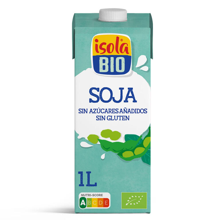 ISOLA. Bebida Vegetal de Soja BIO, 1 L