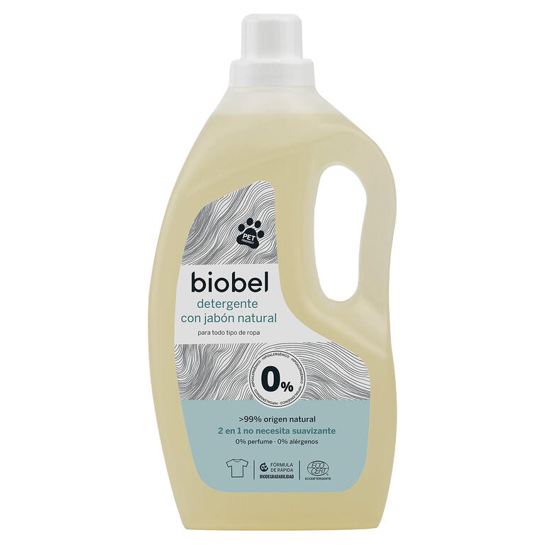 BIOBEL Detergente Líquido 0% 1,5 L