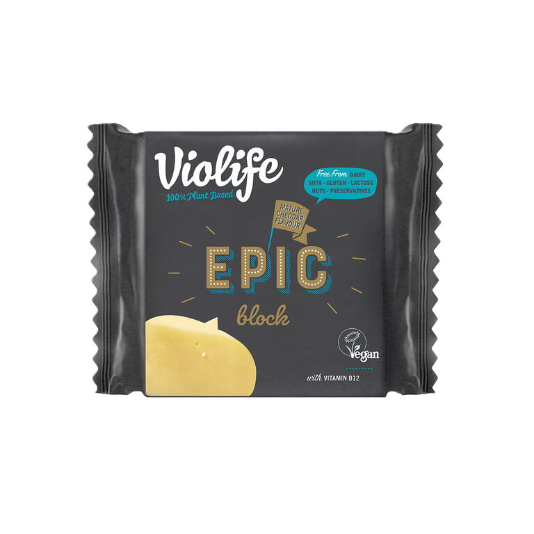 VIOLIFE.  Bloque Vegano Epic. 200 g. Sin gluten
