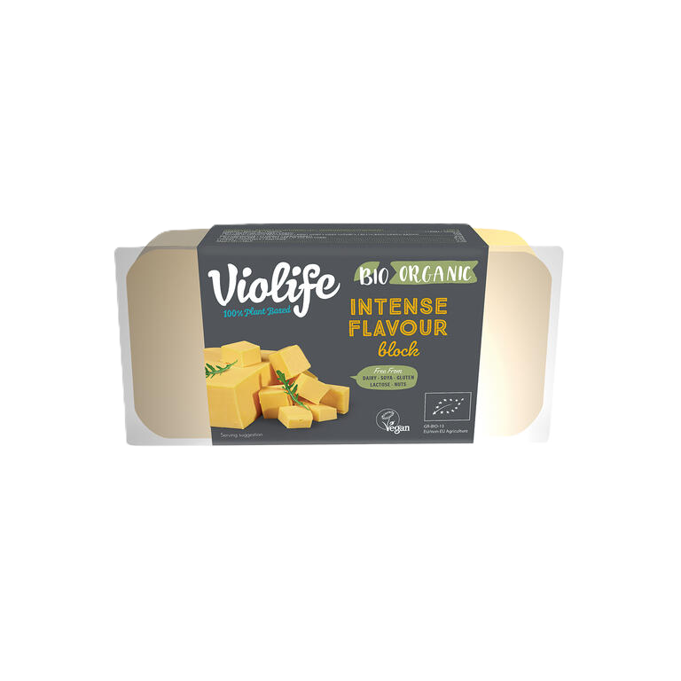 VIOLIFE. Bloque Vegano Intenso Bio. 150 g Sin gluten