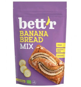 BETTR Banana Bread Mix 300g Sin Gluten
