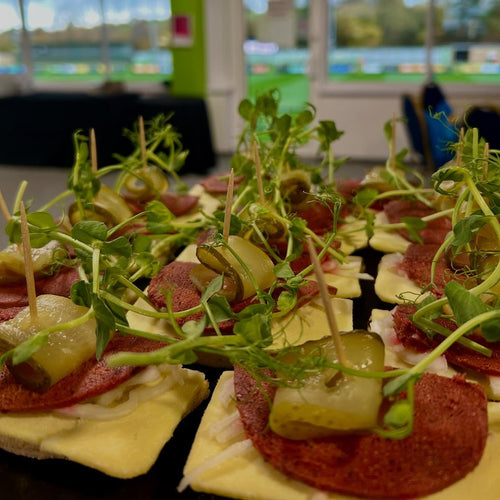 Bohnenstängel. Gemüsepastrami. 180 g