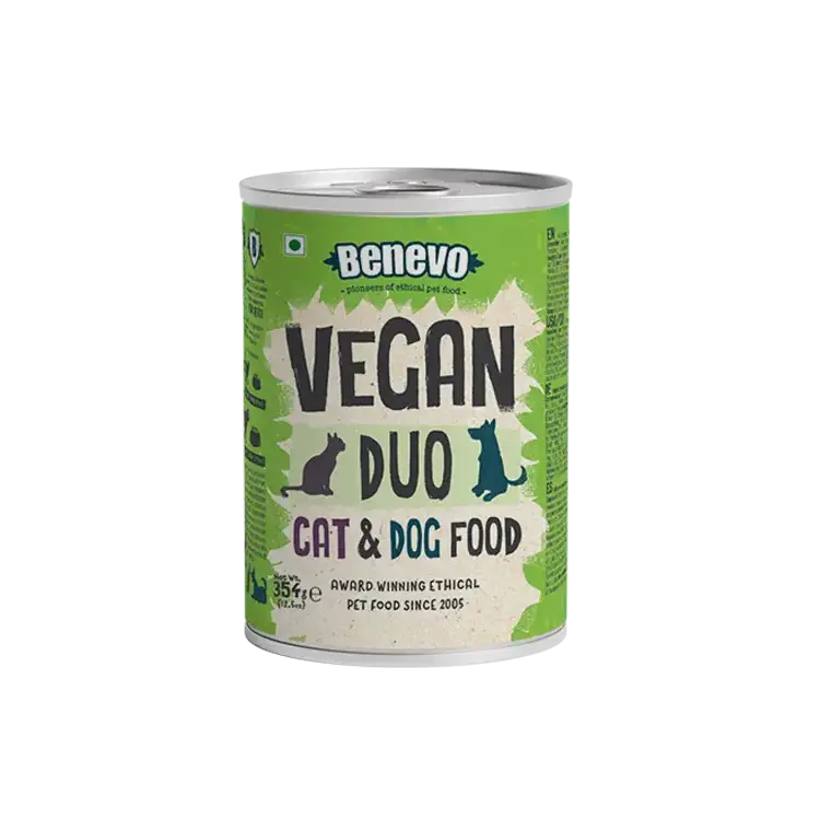 BENEVO Duo Alimento vegano para gatos y perros 354g