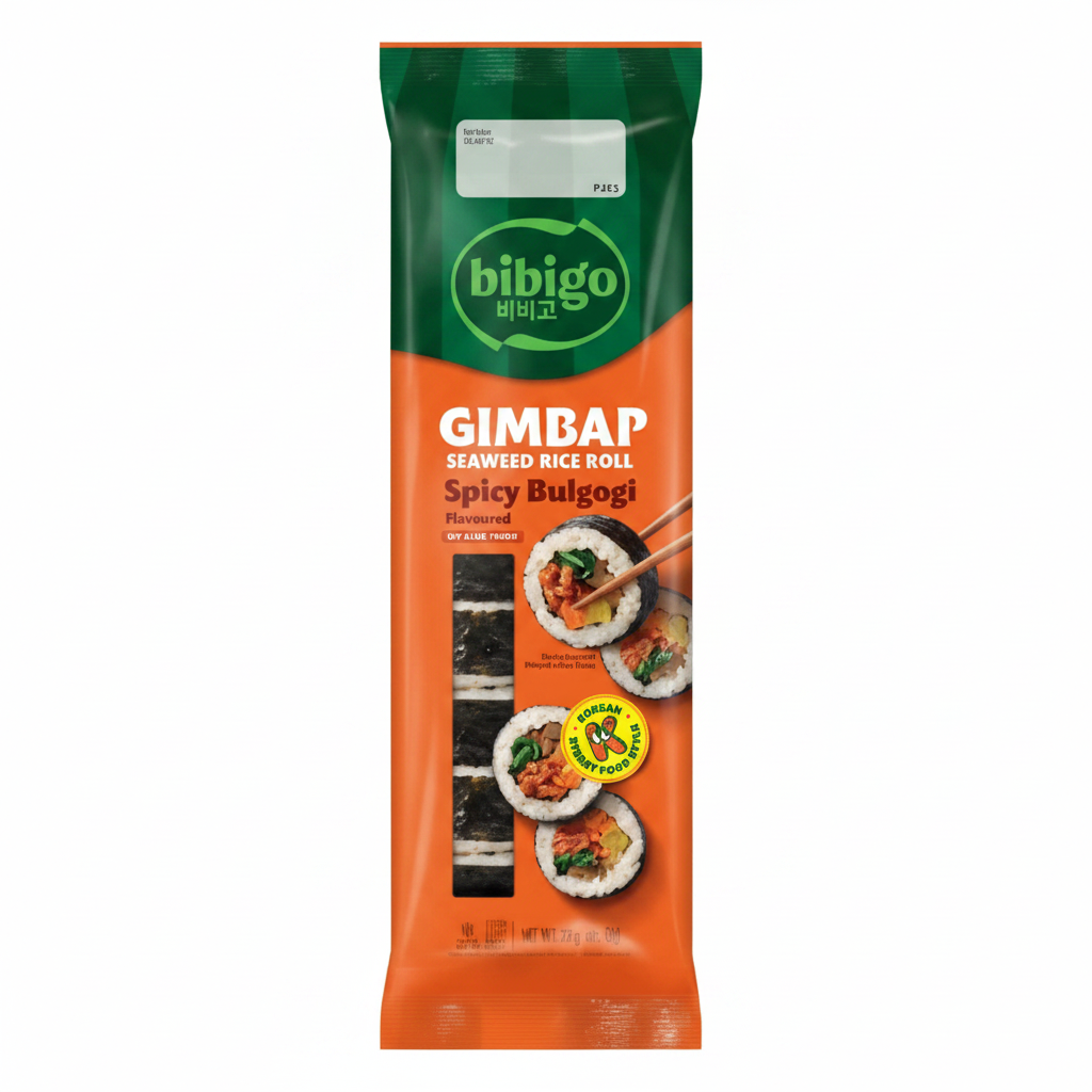 BIBIGO - Rollo Sushi Gimbap Spicy Bulgogi 230g