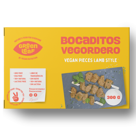 GREEN LEAF Bocaditos Vegordero 300g