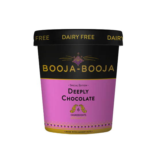 BOOJA BOOJA - Helado de Chocolate (Deeply Chocolate) 465ml- Sin gluten