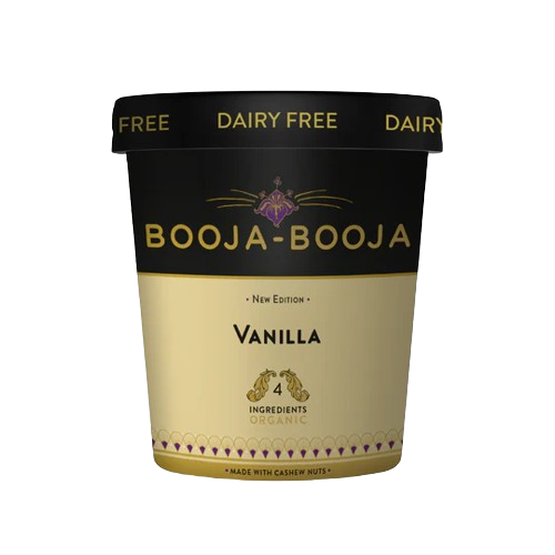 BOOJA BOOJA - Helado de Vainilla 465ml -Sin gluten