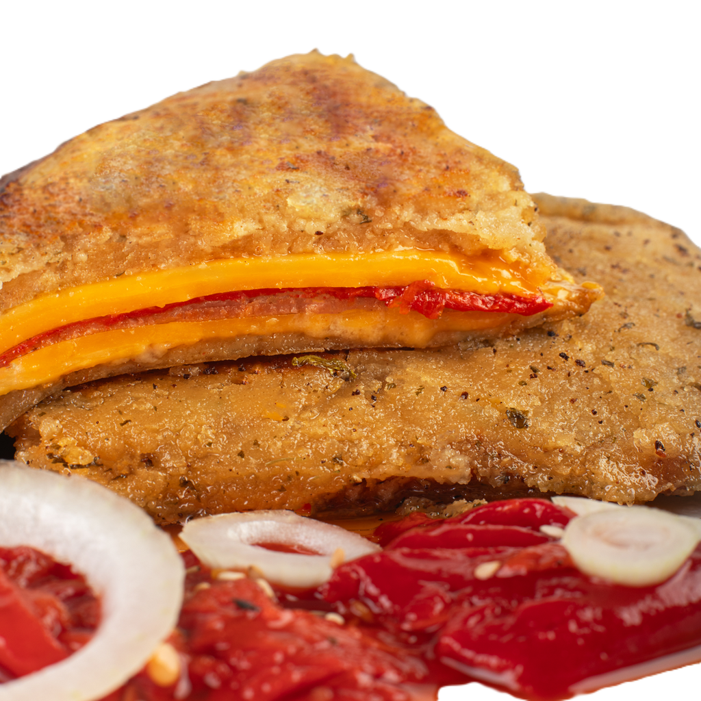 VANETTA. Seitán estilo Cachopo Asturiano Clásico. 400/450g. Envasado al vacio