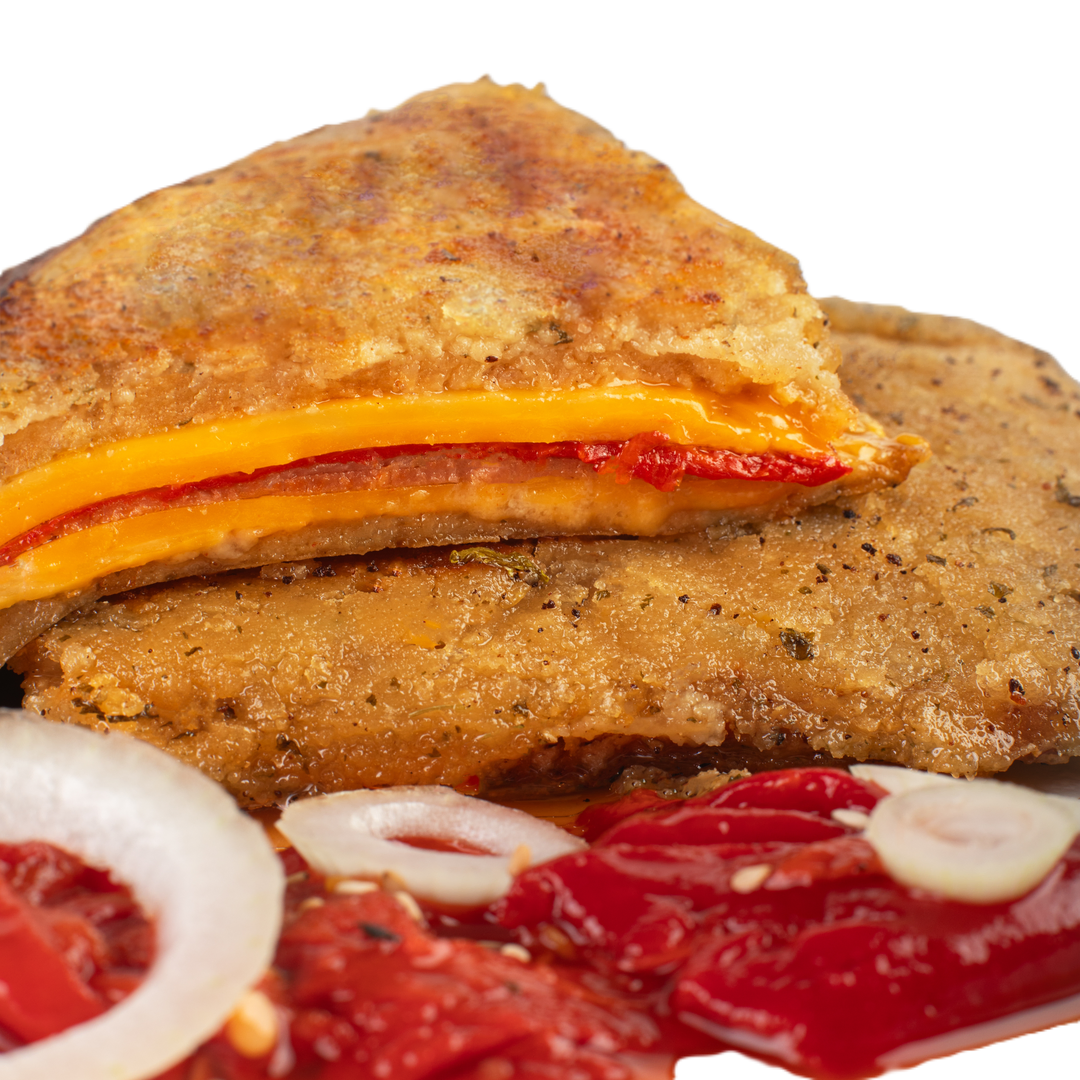 VANETTA. Seitán estilo Cachopo Asturiano Clásico. 400/450g. Envasado al vacio