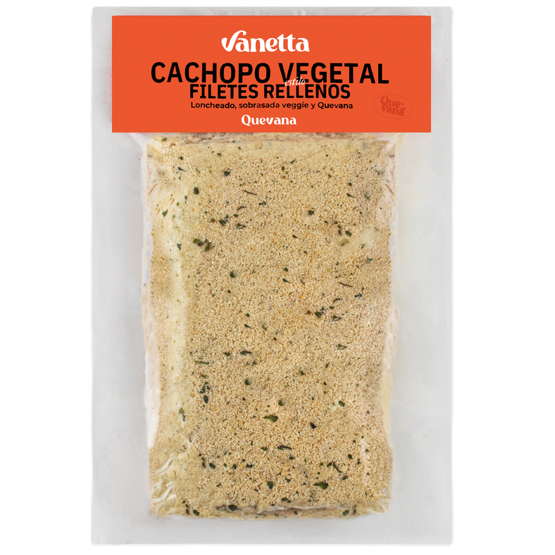 VANETTA. Seitán estilo cachopo asturiano Quevana. 400/450g. Envasado al vacio