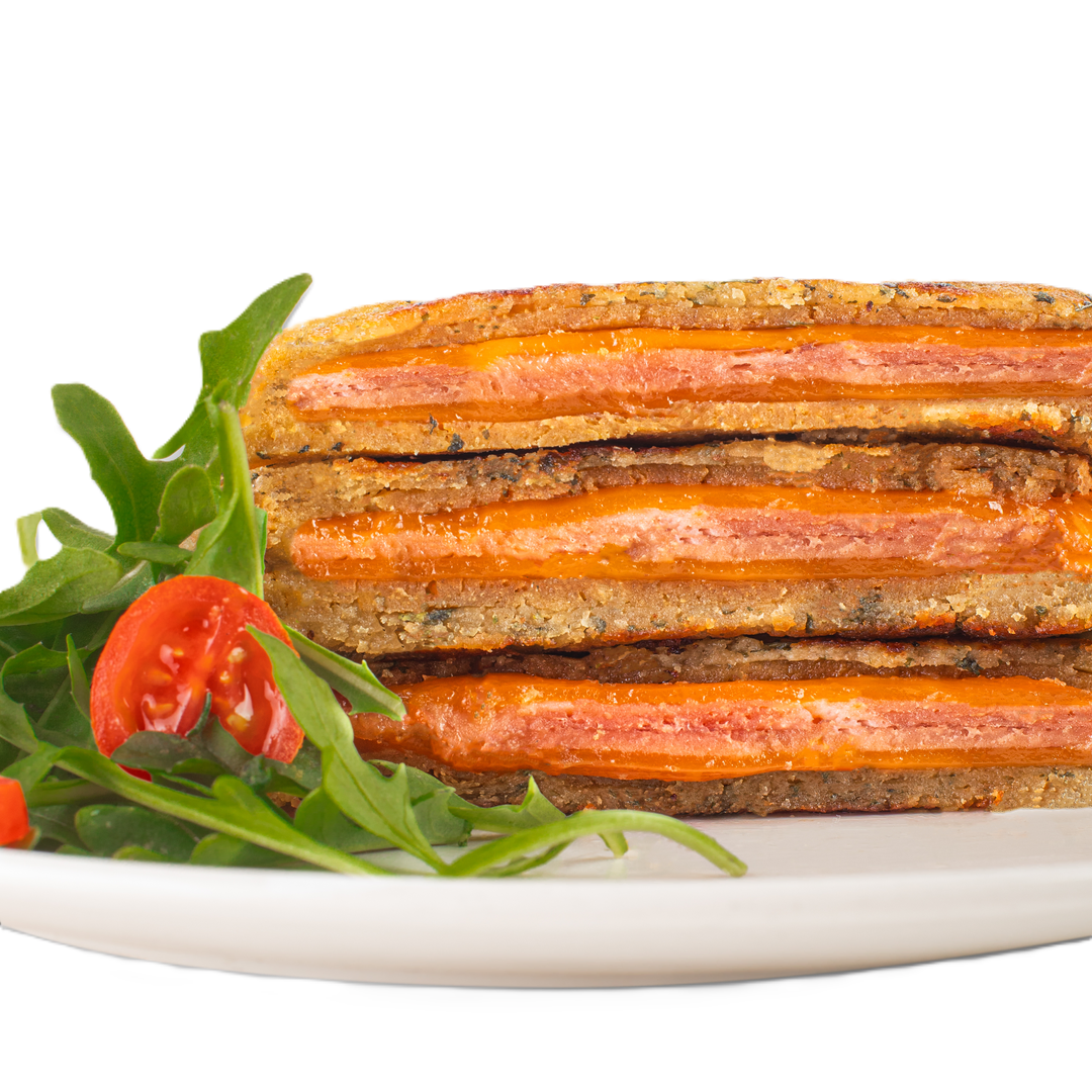 VANETTA. Seitán estilo cachopo asturiano Rollito 400/450g. Envasado al vacio