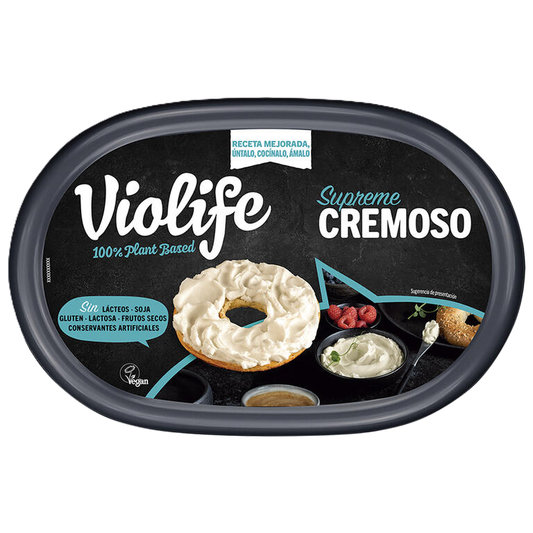 VIOLIFE.  Crema Vegana Sabor Queso Original . 150 g