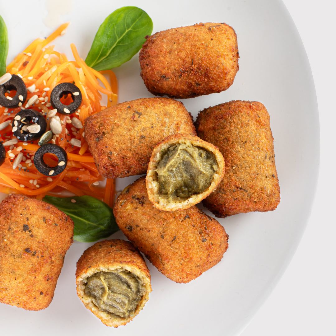 VANETTA. Croquetas Espinacas o Zanahoria/curry. 250gr. 6 unidades