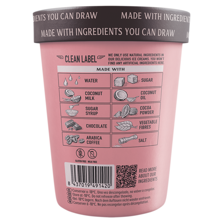 PINK ALBATROSS Cafe Arabica y chocolate 480g sin gluten
