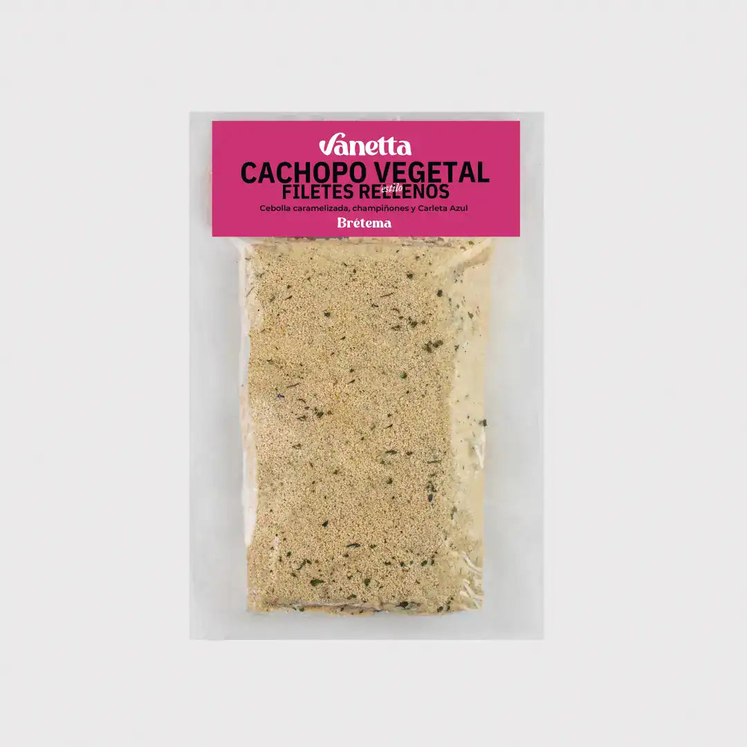 VANETTA Cachopo Vegano de Seitán estilo asturiano Brétema 500g