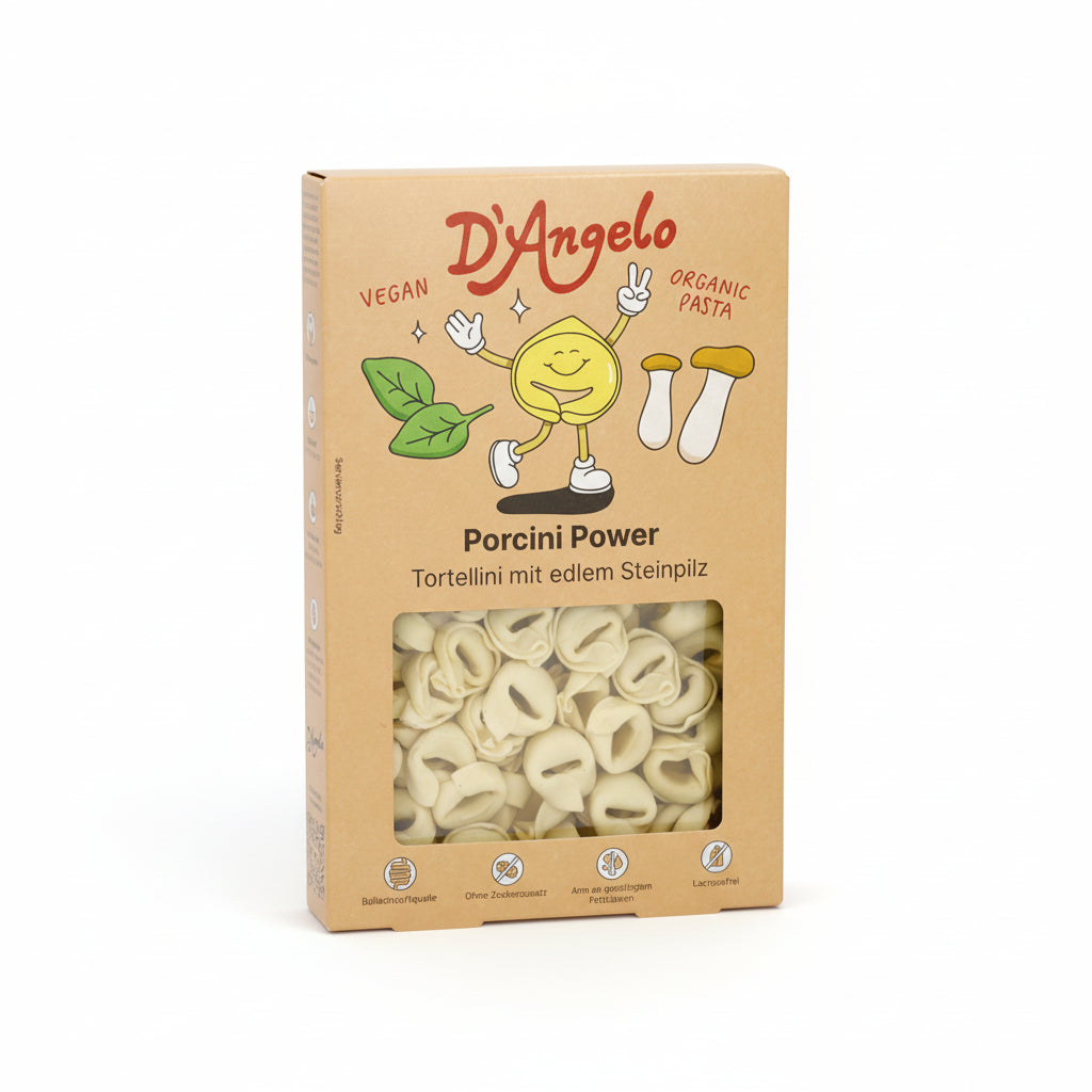 D'ANGELO Porcini Power - Tortellini Vegano de Setas Porcini 250g