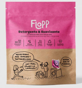 FLOPP Detergente Suavizante 597g