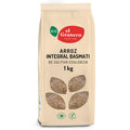 El Granero Arroz Basmati Integral Ecológico 1kg | Formato Familiar | Grano Largo