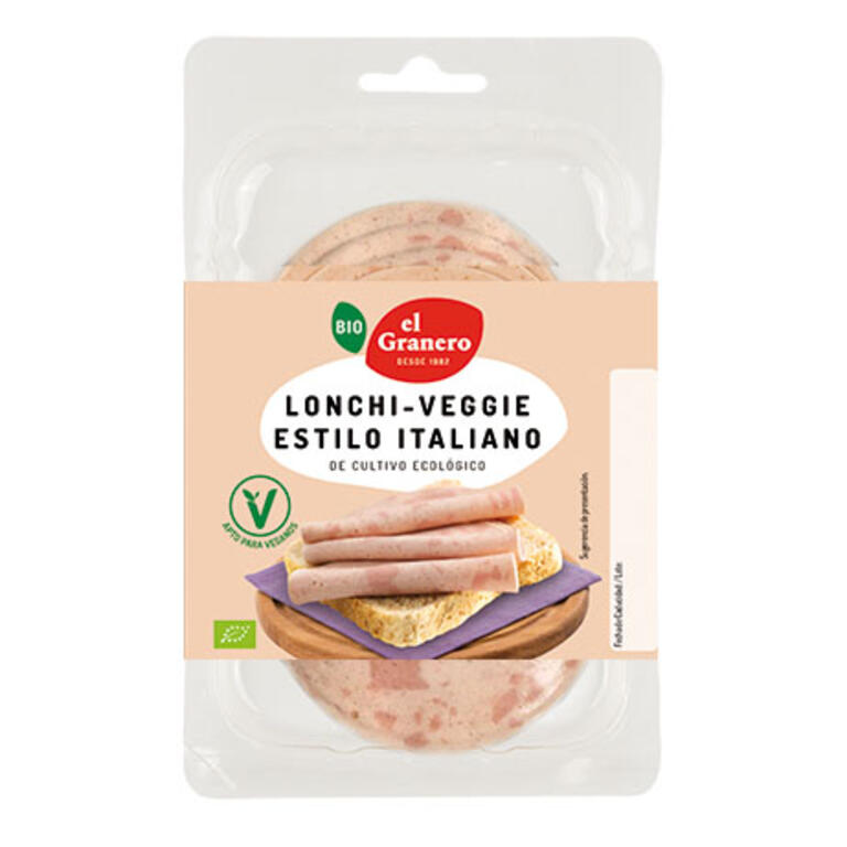 EL GRANERO Lonchas Veganas Estilo Italiano BIO 100g