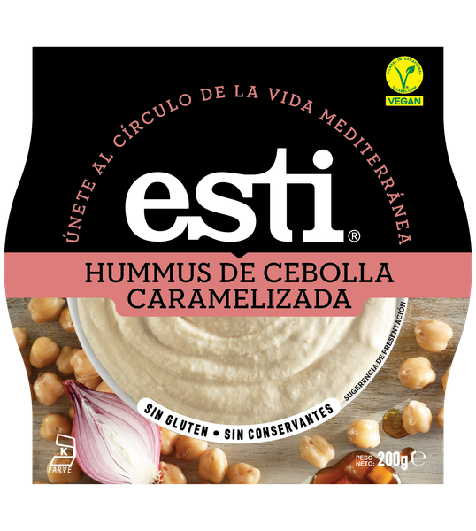 ESTI Hummus de Cebolla Caramelizada 200g Sin Gluten