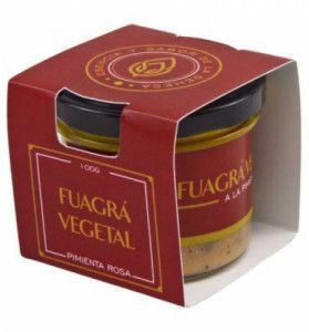 Esencia y Sabor - Fuagrá Vegetal a la Pimienta Rosa 100g