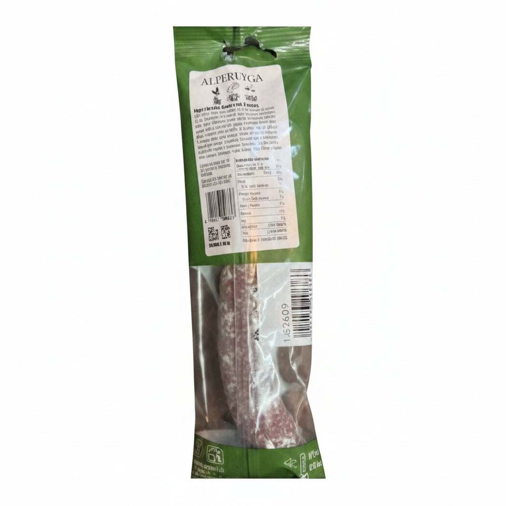 ALTERVEGO - Fuet Vegano Ahumado 90g - Sin Gluten