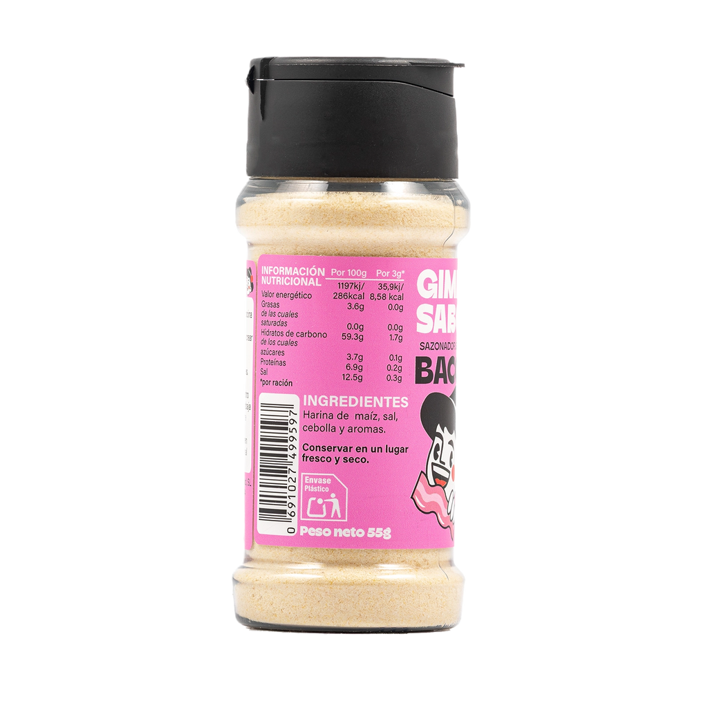 GIMME SABOR Bacon 55g Sin Gluten
